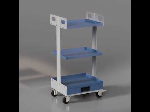 Life Dental Trolley Lite Double Pillar