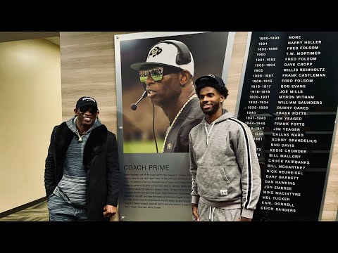 Deion Sanders on Colorado’s Campus FOR THE FIRST TIME: Tours Football Facility & Stadium