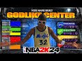 99 CLOSE SHOT + 90 DUNK + 92 STRENGTH CENTER BUILD IS THE MOST DOMINANT CENTER BUILD IN NBA 2K24