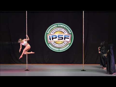 Mistrzostwa Polski Artistic Pole 2018 - II miejsce kat. Pół-pro Seniorki - Eliza Hetka