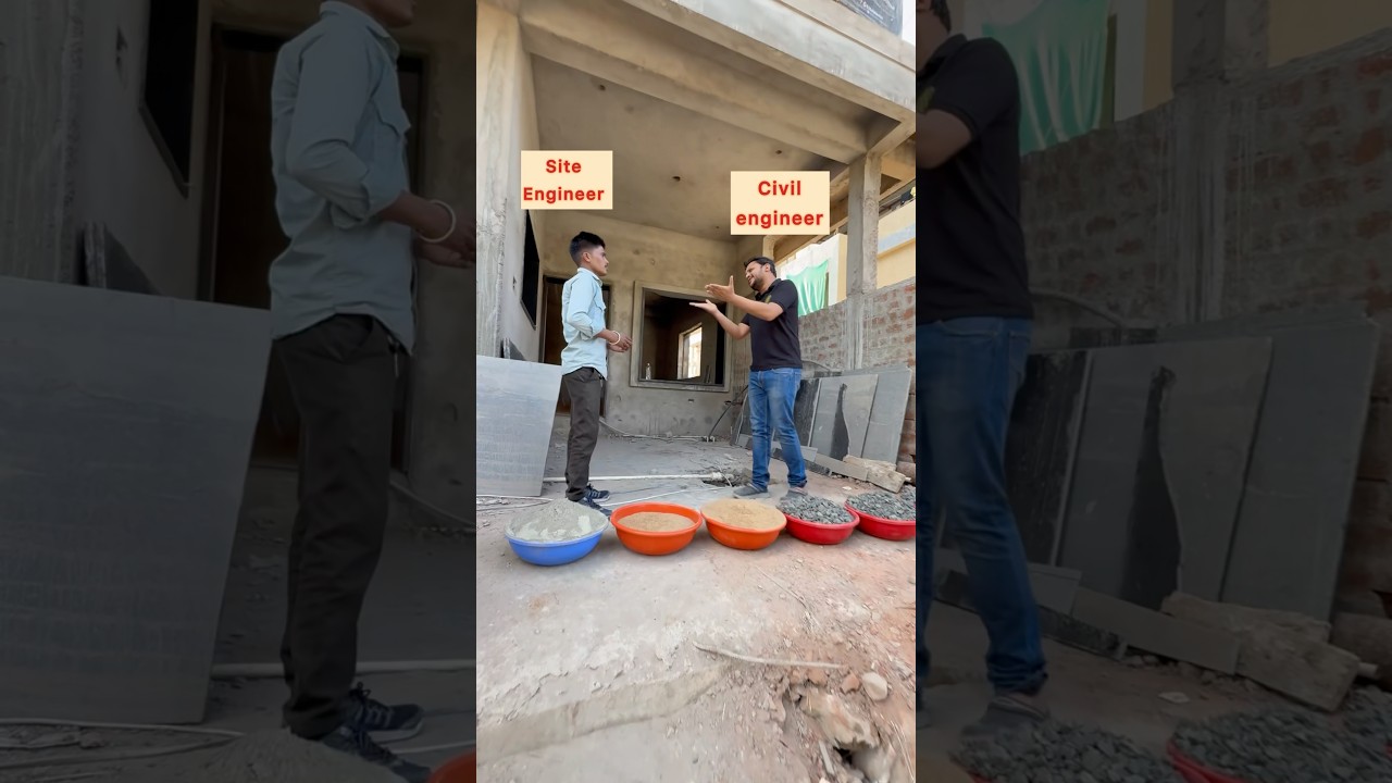 ||M-20 ratio केसे बनाते हे,कितना रेत, कितना सीमेंट,कितनी गिट्टी ??|| #viral #civilengineer #shorts