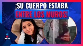 Alma Elena Sánchez fue encontrada sin vida en un muro de construcción 