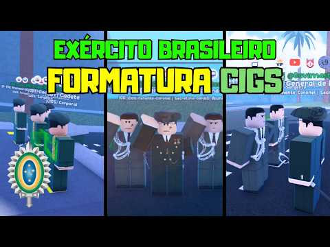 FORMATURA DOS ALUNOS DO CIGS no EXÉRCITO BRASILEIRO! (E.B do TEVEZ)