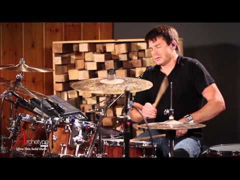 Johnny Rabb Drum Solo #3 on Hendrix Drums Archetype Stave Walnut Acoustic Drum Kit Set