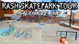 Rash Field (Jake's) Skatepark Tour | Baltimore Maryland