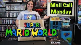 Mail Call Monday - Super Mario World Display - Custom Unboxing - Mario Monday!