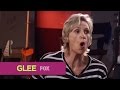 GLEE FOX Lounge Matthew Morrison Makes Jane Lynch Howl