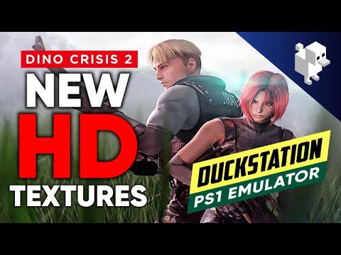 Dino Crisis 2 | New HD Textures | DuckStation PsOne Emulator | PC Gameplay
