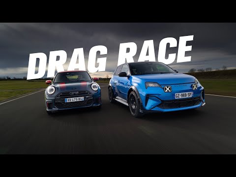 Drag race : Alpine A290 GTS VS Mini JCW