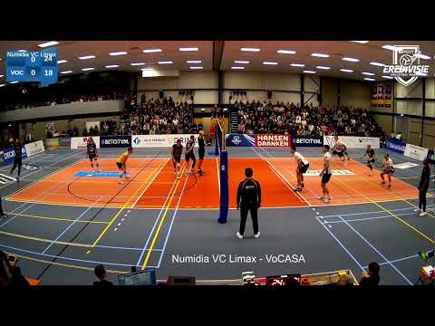 2023-10-22 Numidia VC Limax H1 - VoCASA H1 (big points) Eredivisie Heren Volleybal