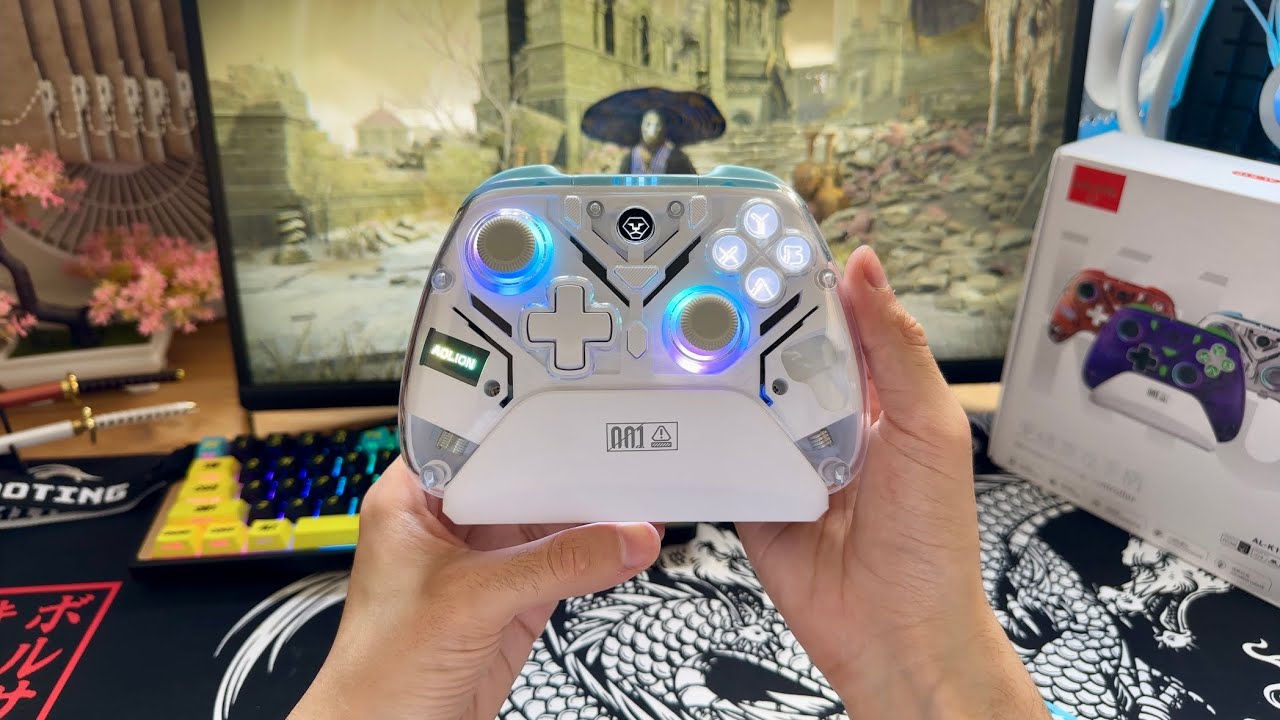 Novo Controle Custo Beneficio do Aliexpress com Dock e Hall effect - Aolion