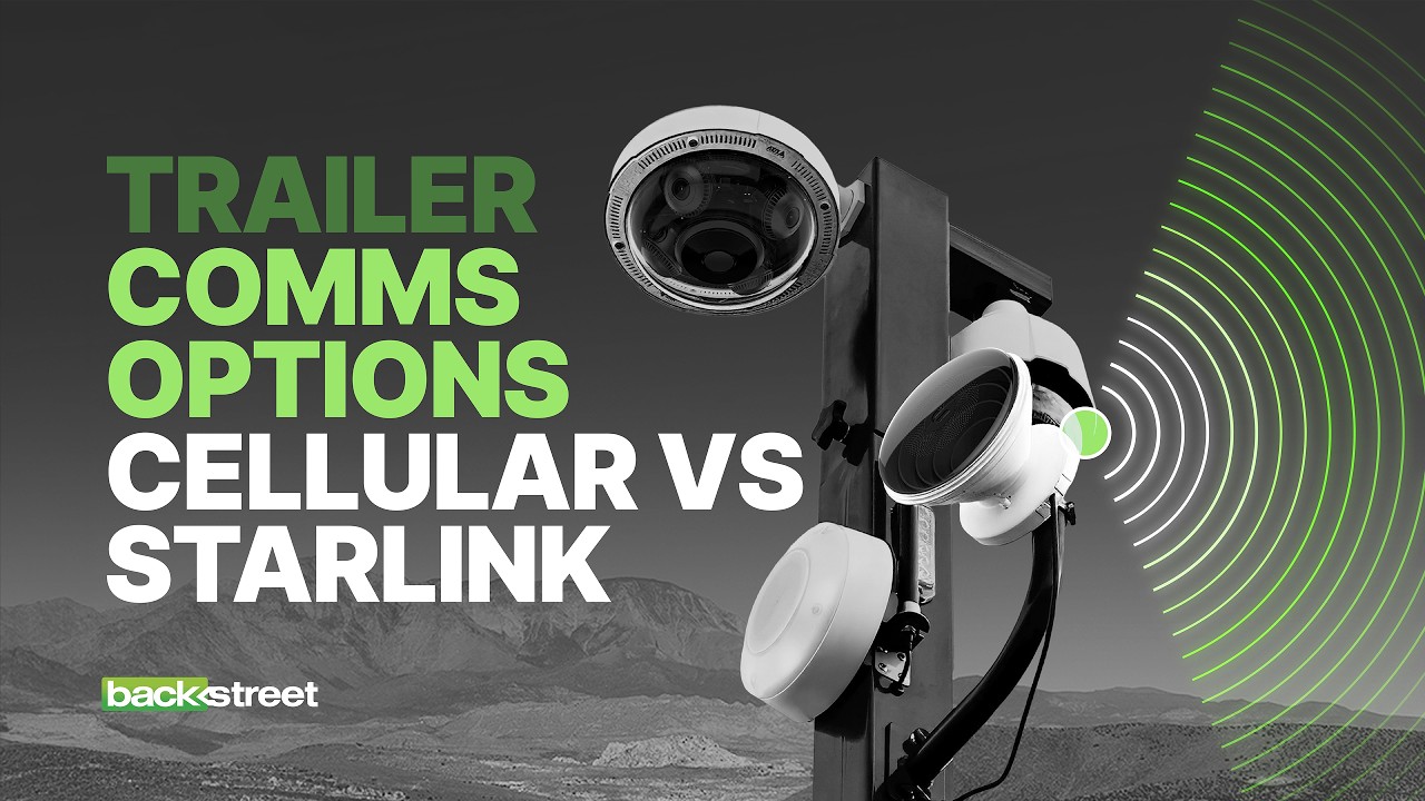 Solar Surveillance Trailer Communication Options - How good are their comms?
