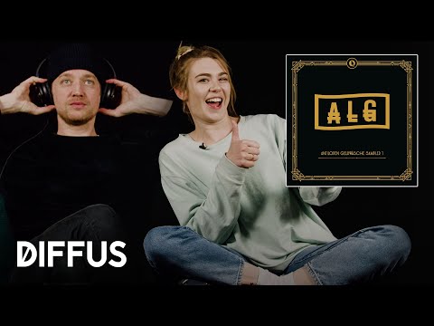 Maeckes und Ronja von Rönne reagieren auf den Antilopen Geldwäsche Sampler 1 | DIFFUS