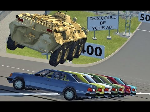 BeamNG Drive INSANE CRASHES #68