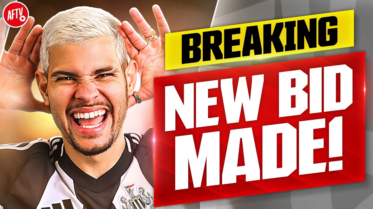 BREAKING NEWS: Arsenal set to make SECOND approach For Bruno Guimaraes!
