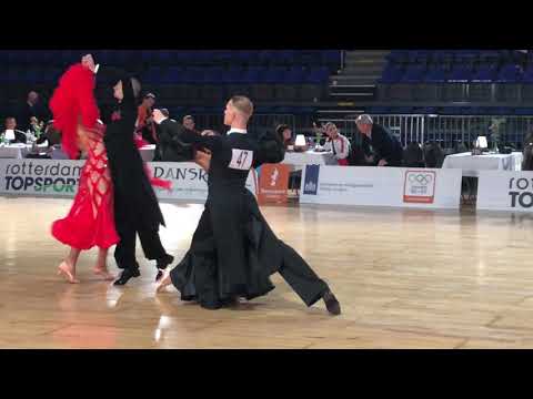 2021 WDSF World Championship Under 21 ST - 1/2F - Slow waltz
