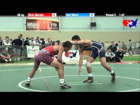 Chris Mecate vs. Joey Ward at 2013 ASICS University Nationals - FS