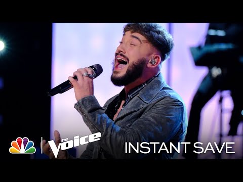 Corey Ward's Instant Save Performance of the Goo Goo Dolls' "Iris" - Voice Live Top 9 Results 2021