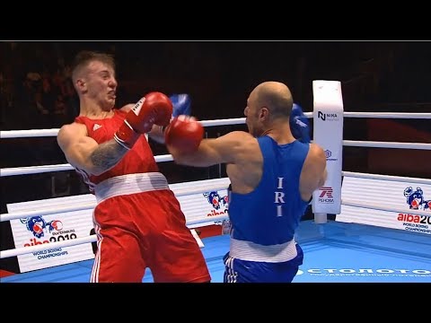 Preliminaries (81kg) STRNISKO Matus (SVK) vs ROUZBAHANI Ehsan (IRI) /AIBA World 2019