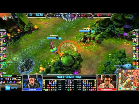 Queen Gypsies vs Blue Caster Minions | Game 2 semifinals NACC 2014 | QG vs BCM G2