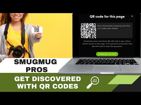 SmugMug PROs get discovered with QR codes