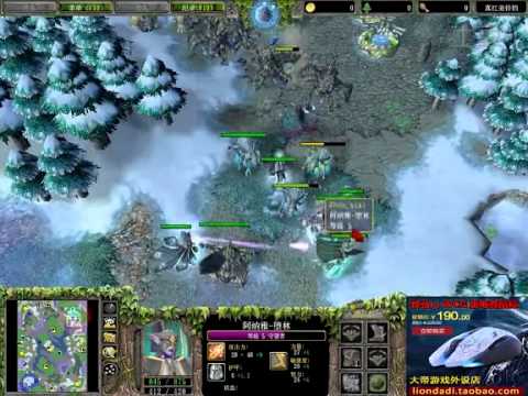 【皇冠人肉电扇 RPG的尽头】魔兽争霸大帝解说 XiaoKai vs Zhouxixi