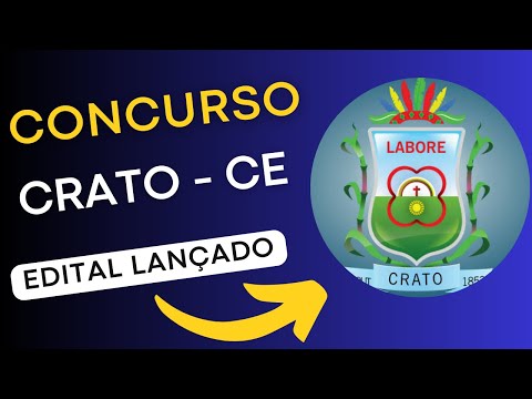 CONCURSO CRATO CE | Câmara Municipal de Crato | Edital e Material de Estudos | Concurso Público
