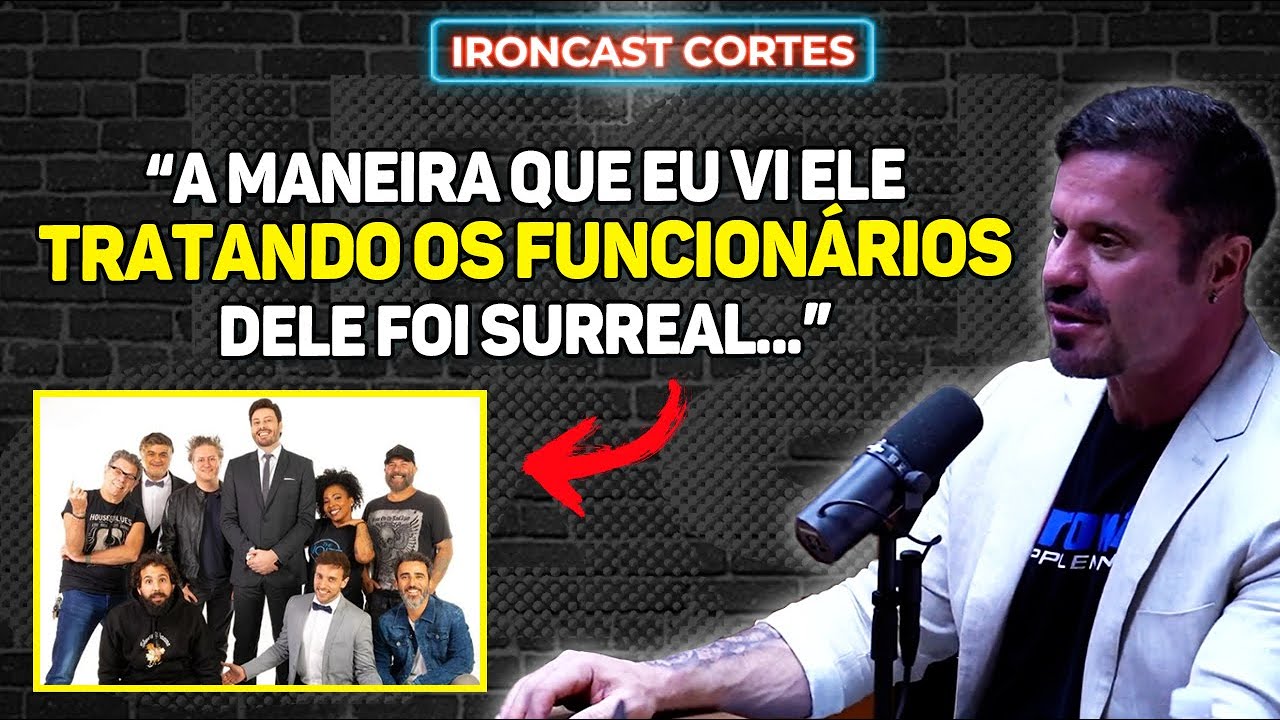 CARIANI FALA SOBRE OUTRO LADO DO APRESENTADOR DANILO GENTILI – IRONCAST CORTES