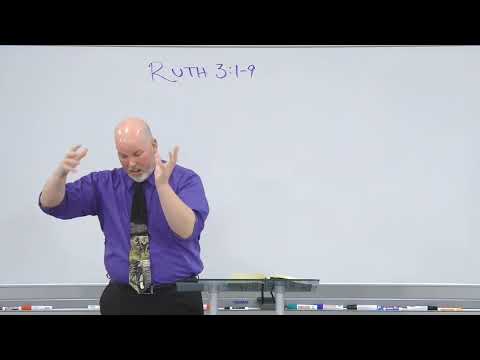 Ruth 3:1-9 - Ruth Seeks Rest