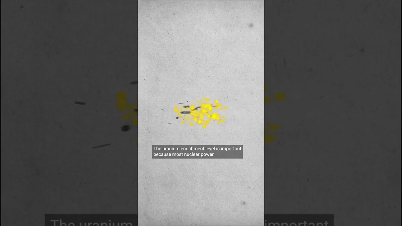 What does "uranium enrichment" mean?