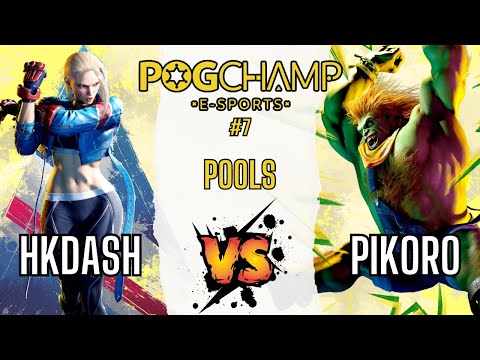 SF6 👊 HKDash (Cammy) vs Pikoro (Blanka) 👊 Pogchamp #7 - Street Fighter 6 - Pools