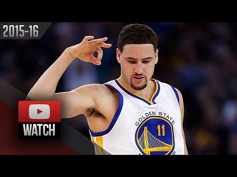 Klay Thompson Full Highlights vs Suns (2015.12.16) - 43 Pts in 3 Qtrs