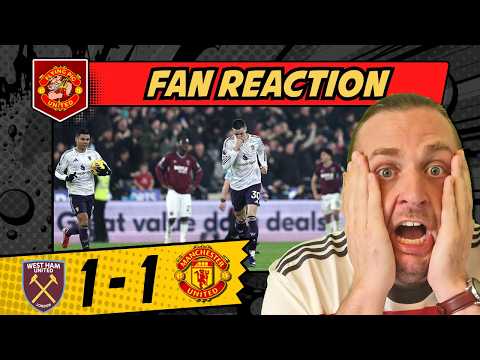 RANT West Ham 1-1 Manchester United Fan Reaction