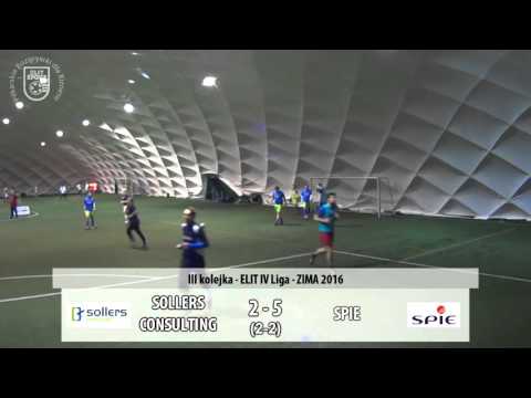 SOLLERS CONSULTING 4:8 SPIE - ELIT IV Liga ZIMA 2016