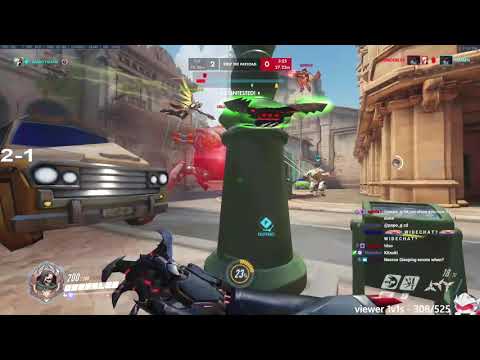 NECROS SHOWING HIS INSANE GENJI SKILL! [ OVERWATCH SEASON 25 TOP 500 ]