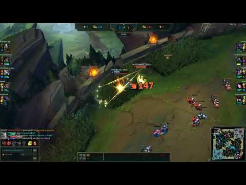 *CRAZY* *INSANE* 1V9 GLACIAL AUGMENT TRYNDAMERE INSANE PLAY ---- WIN HARD MATCHUPS EASY!!!