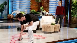 Jim Carrey Paints a Picture for Ellen