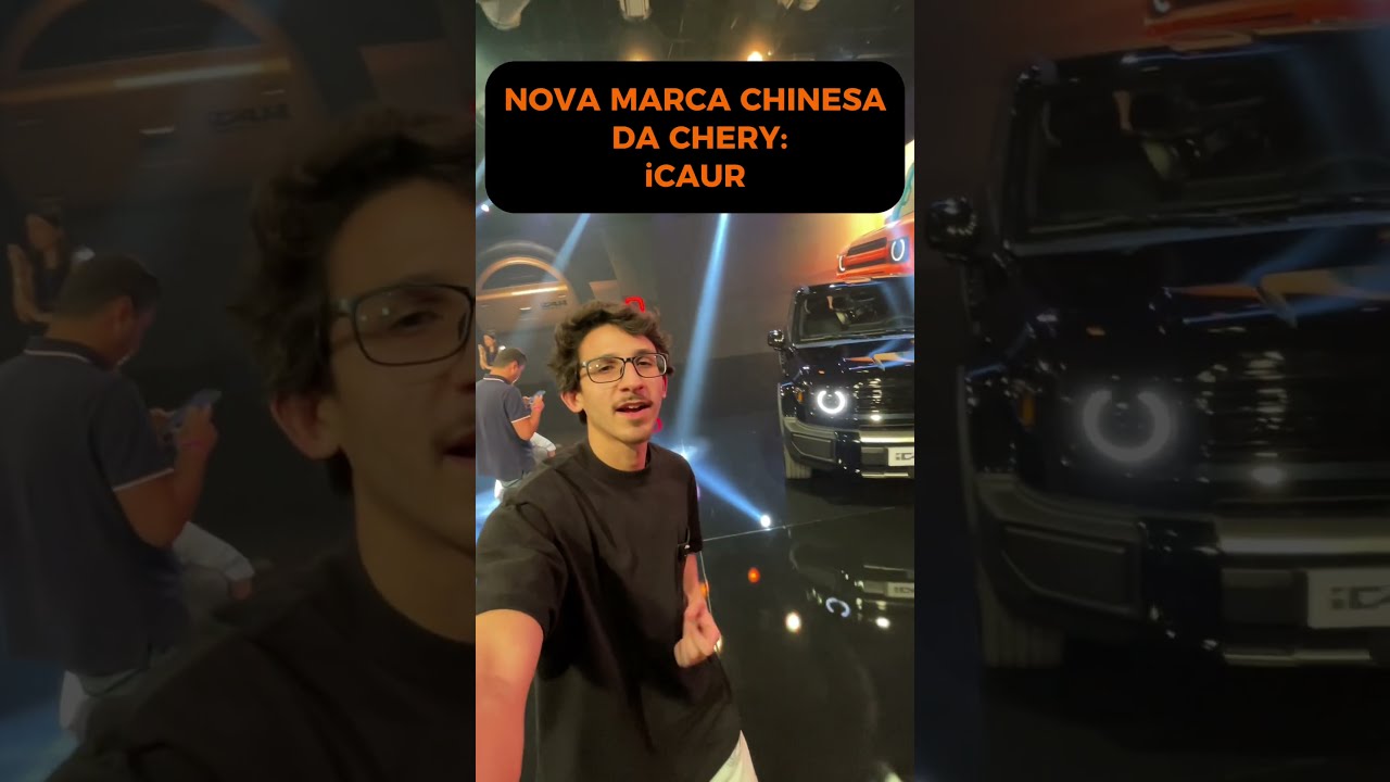 Chery confirma iCAUR no Brasil; V27 será o primeiro lançamento da marca #carros