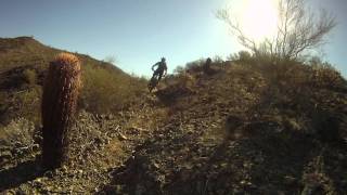 preview picture of video 'Mine Drop - South Mountain: Phoenix, AZ'