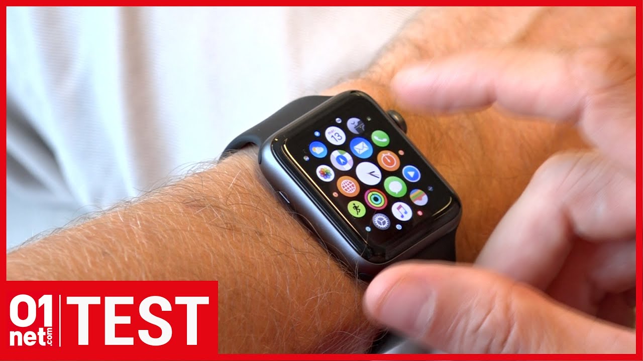 Умные часы Apple Watch Series 2 (42мм), серый алюминий (черный нейлоновый ремешок)