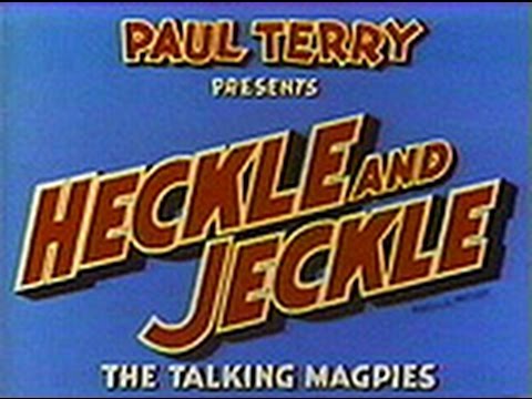 Heckle and Jeckle - The Talking Magpies 1946 original - recreation titles and ending titles
