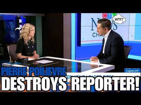 Pierre Poilievre Easily Sets CTV News Reporter STRAIGHT!