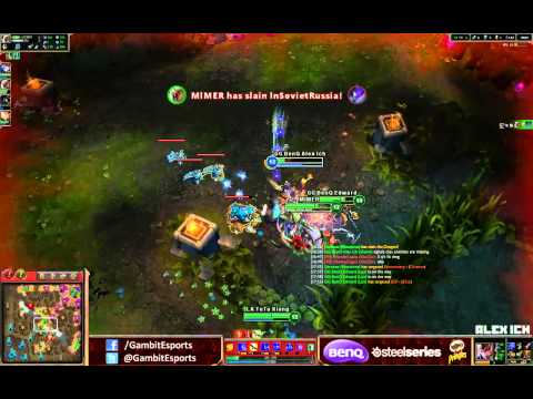 Alex ich vs Entenzwerg - Quinn vs Orianna mid «Beast» [Russian comments!] (Challegner l)