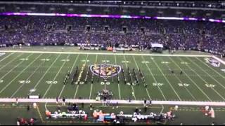 Baltimore's Marching Ravens Halftime Show 9/11/14