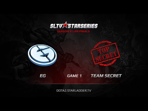 EG vs Team Secret, SLTV S10 Finals, WB Final, Game 1