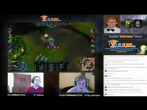 LolClass Pro Tips - CST Goldenglue's Mid Guide to Akali in Lane