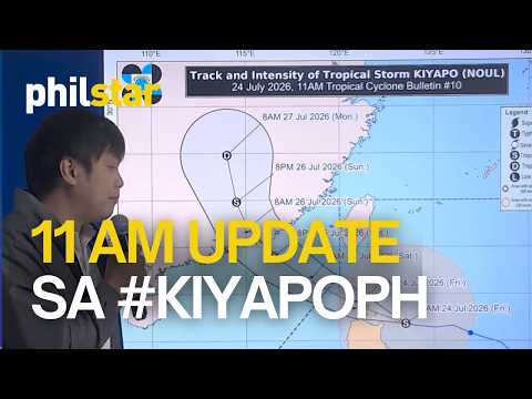 PAGASA Weather Update: Bagyong Kiyapo palabas na ng PAR; epekto ng habagat magpapatuloy