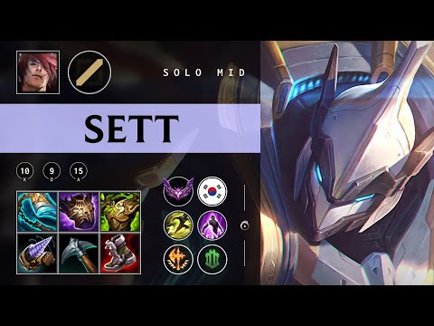 Sett Mid vs Yasuo - KR Master Patch 25.22