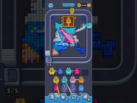 Pixel Flow Level 838 Walkthrough