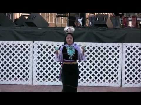 Cellicion Zuni Dancers at ¡Globalquerque! (Clip 2)